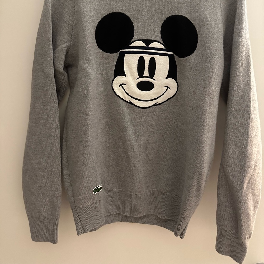 Lacoste Disney Collaboration Mickey Face Sweater